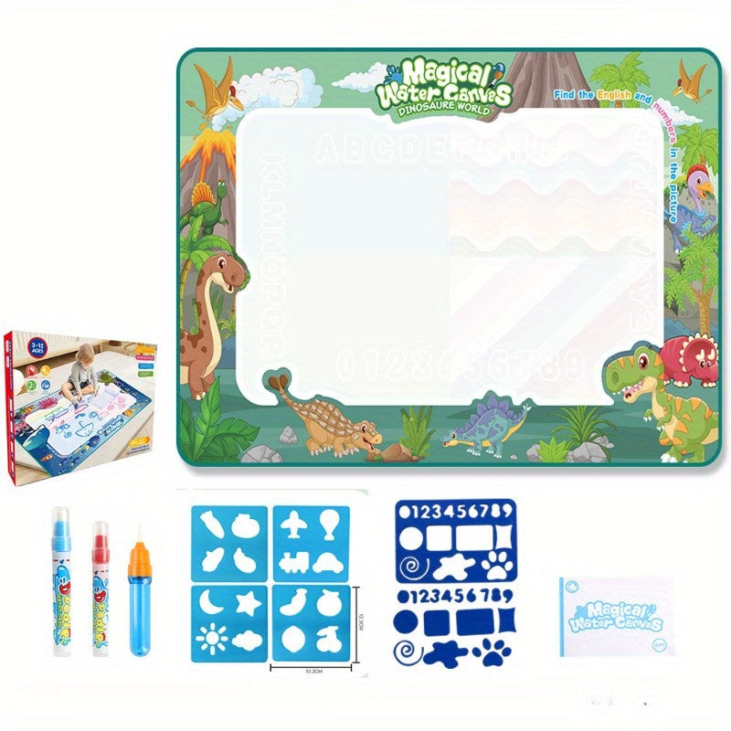 Toy puzzles, Enchanted Water Canvas, Drawing Pad, Scribble Board, Kids' Graffiti Art, Watercolor Mat, Artistic Drawing Board