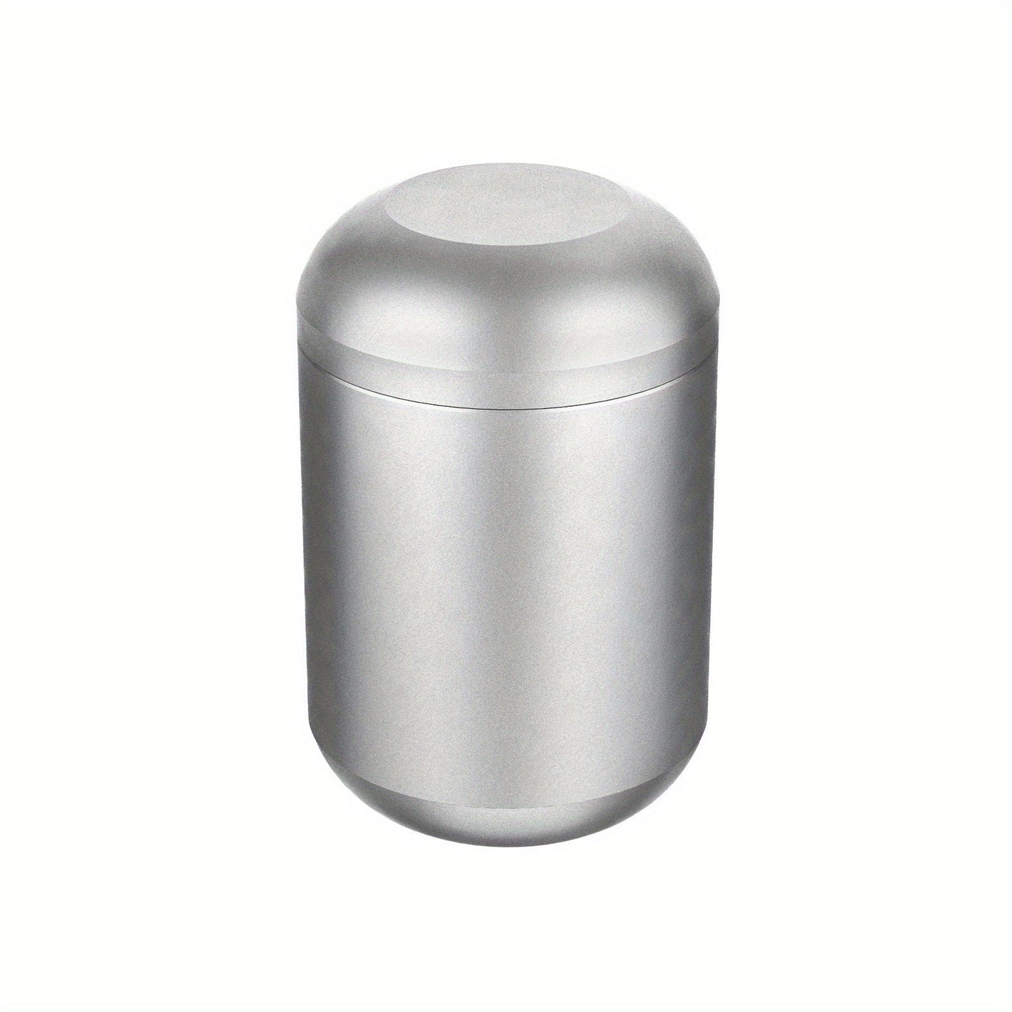 Compact Titanium Aluminum Tea Canister - Airtight, Moisture-Resistant Container for Tea & Tobacco, Perfect for Halloween, Christmas, Thanksgiving