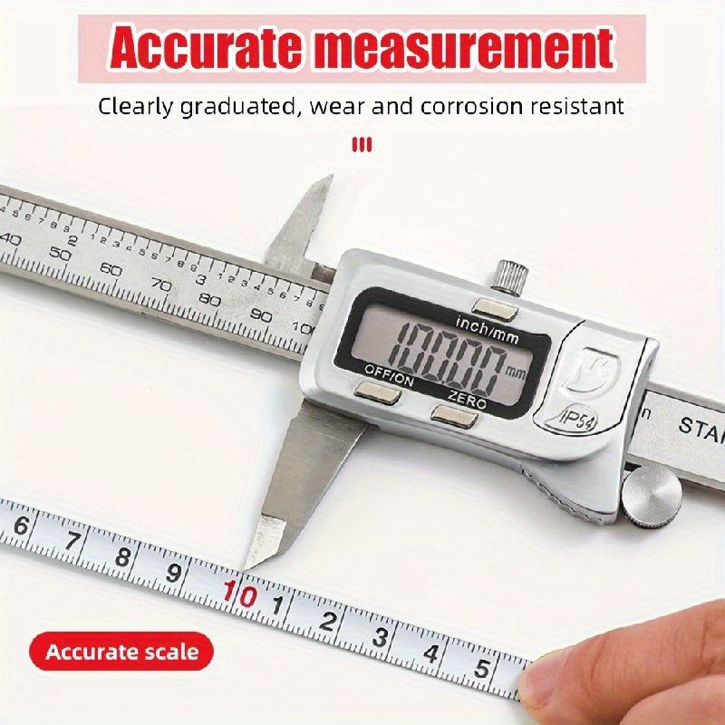 2M retractable ruler keychain tape measure