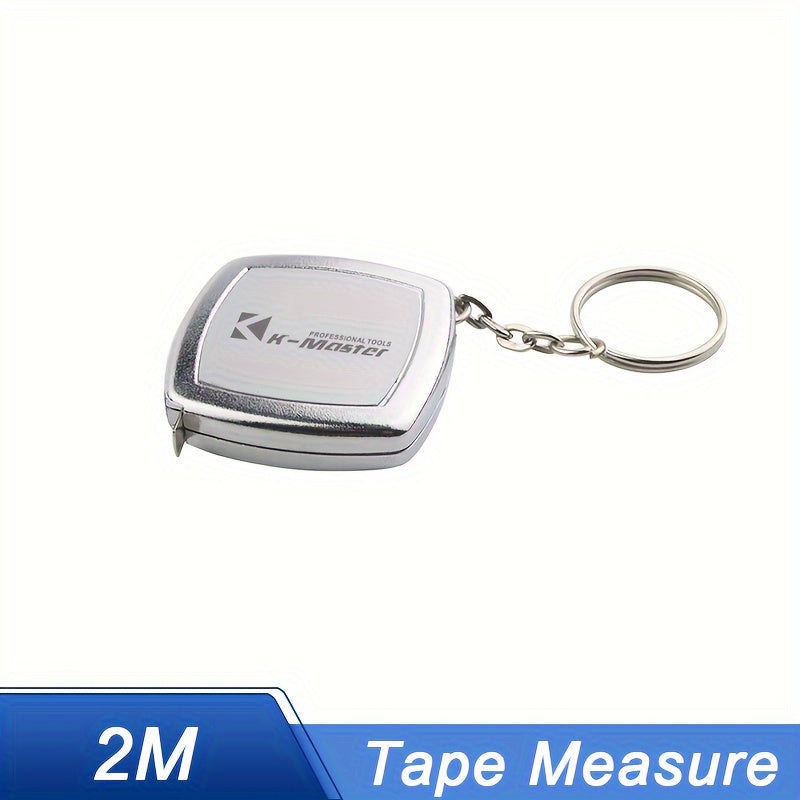 2M retractable ruler keychain tape measure