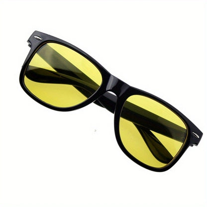 1/2pcs Yellow Lens Night Vision Glasses for Men and Women Drivers