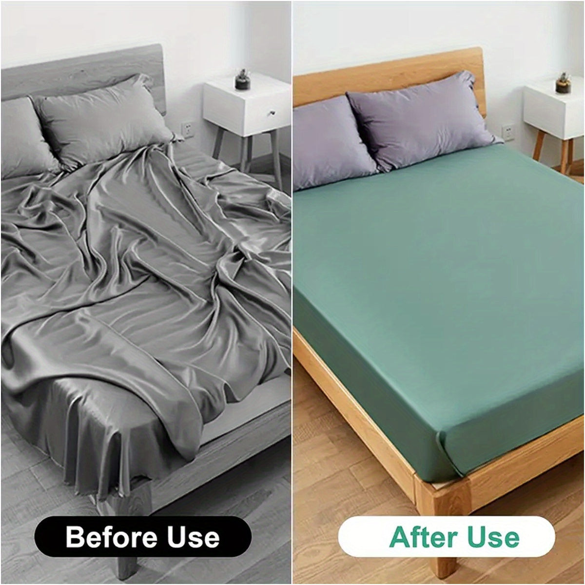 Adjustable Elastic Bed Sheet Holder with 12 Clips for Securing Mattress Cover, Blankets, and Grippers - Non-Slip Fasteners with Fixing Strap