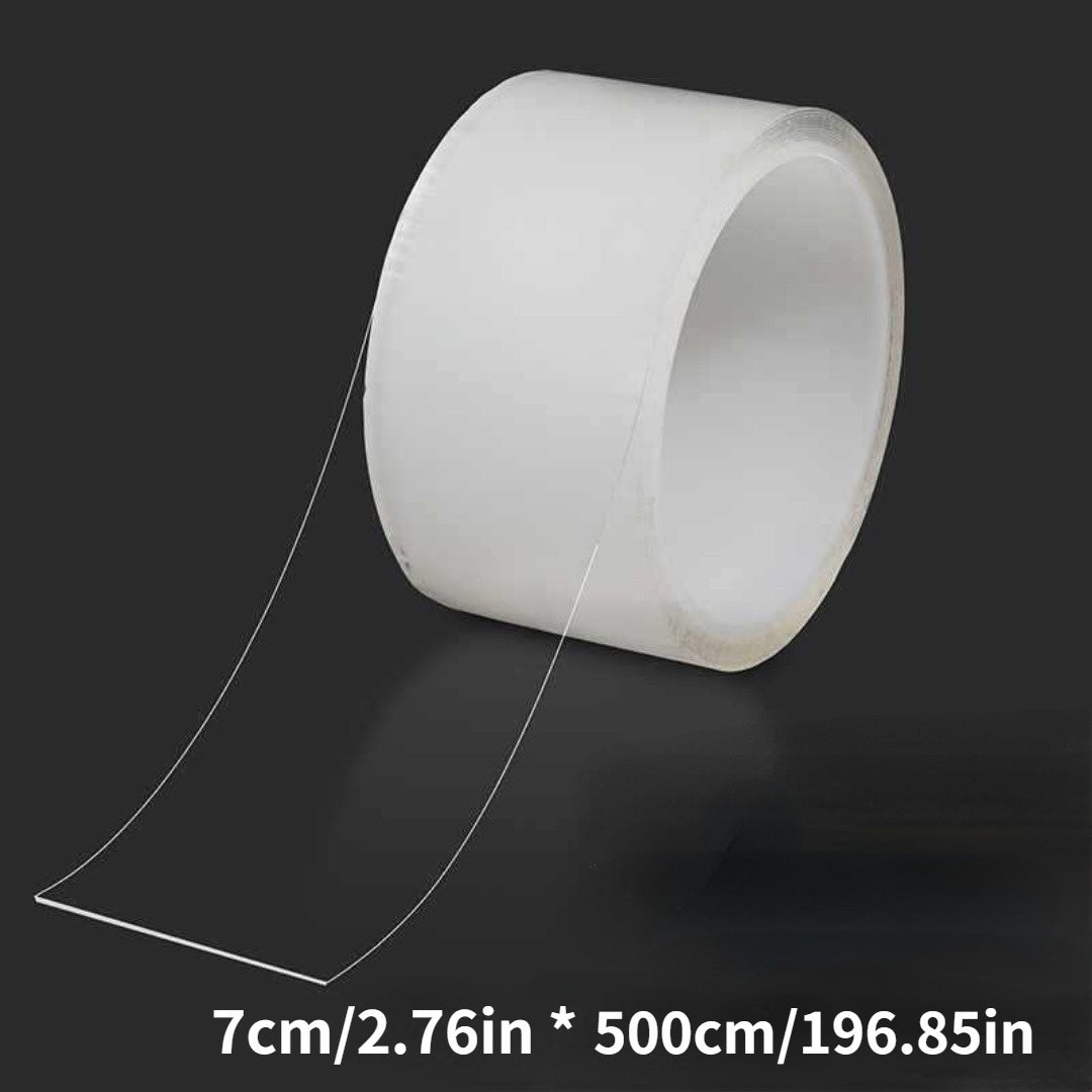 Anti-mildew tape for kitchen and bathroom, waterproof acrylic stickers for various surfaces.