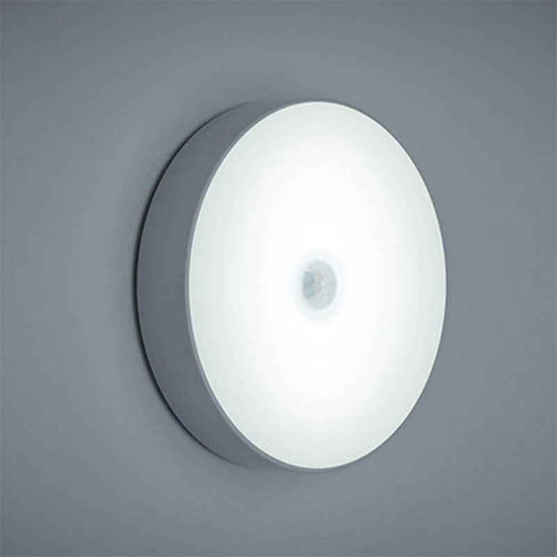 4pcs Rechargeable Motion Sensor Wall Light: Automatic Night Switch & Decorative Lighting for Kitchen & Bedroom