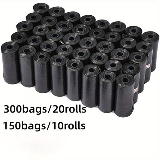 10/20 Rolls of Leak-Proof Dog Poop Bags, Thickened Pet Waste Refill Rolls, 1kg Capacity Trash Bags.