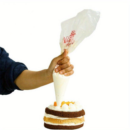 100 Misszhi Disposable Pastry Bags - Great for desserts, perfect for hotels and commercial use.