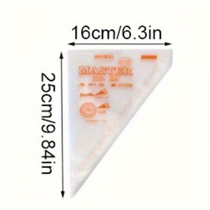 100 Misszhi Disposable Pastry Bags - Great for desserts, perfect for hotels and commercial use.