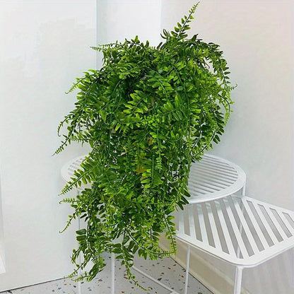 78cm artificial rattan man plant for wall decoration.