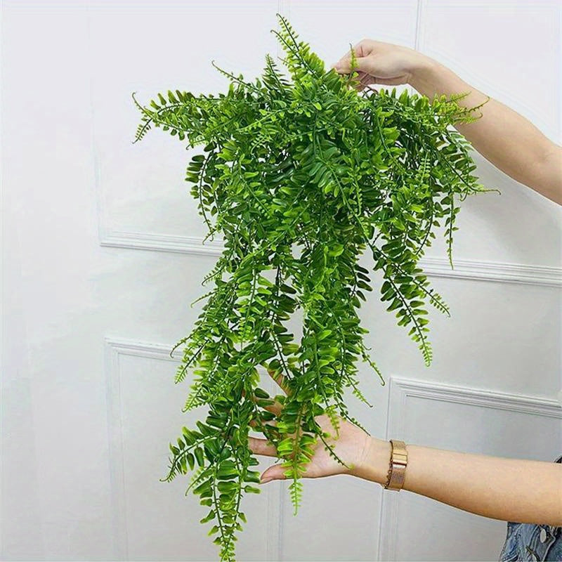 78cm artificial rattan man plant for wall decoration.