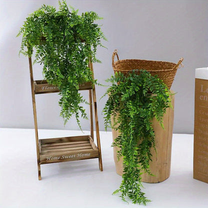 78cm artificial rattan man plant for wall decoration.