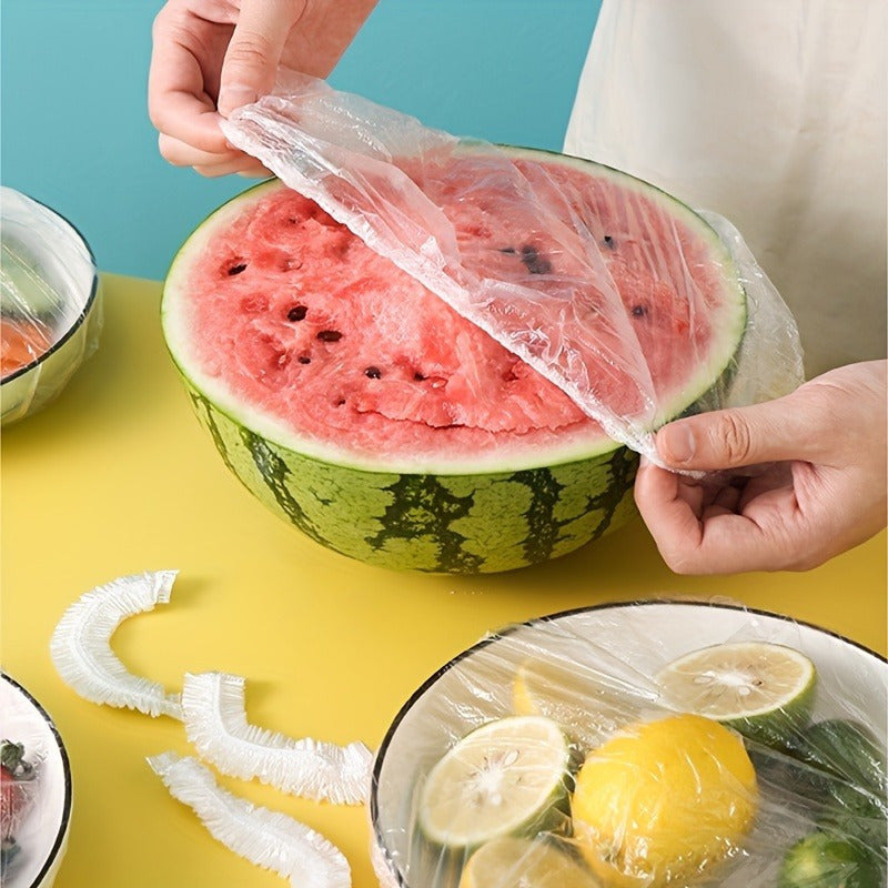 Disposable food grade fresh-keeping film, plastic cover for leftover food in the refrigerator, anti-odor and leak-proof.