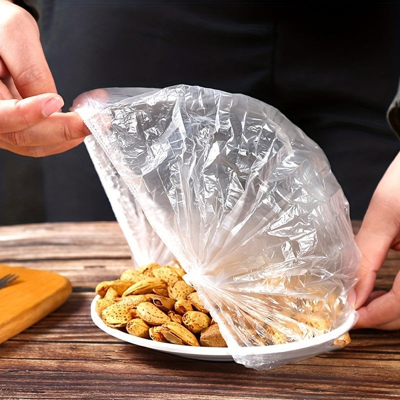 Disposable food grade fresh-keeping film, plastic cover for leftover food in the refrigerator, anti-odor and leak-proof.