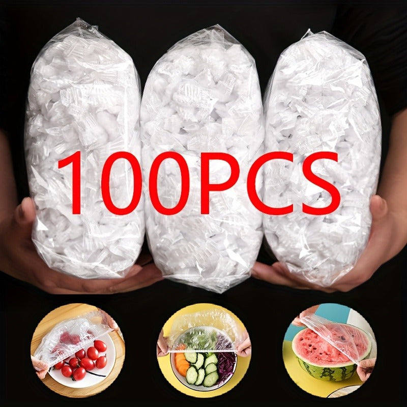 Disposable food grade fresh-keeping film, plastic cover for leftover food in the refrigerator, anti-odor and leak-proof.