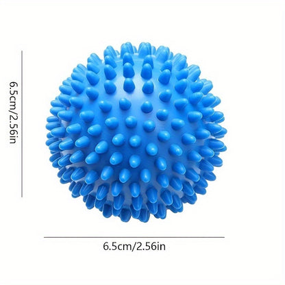 6 soft fabric laundry balls for wrinkle reduction and rolling prevention, essential home cleaning accessory, dryer balls