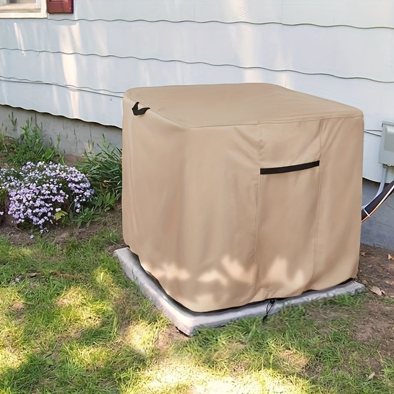 Protect your air conditioner from the elements with the Waterproof 400D Square Air Conditioner Cover. This cover fits units measuring up to 30 inches wide, 30 inches deep, and 32 inches high. No power is needed for installation, making it perfect for