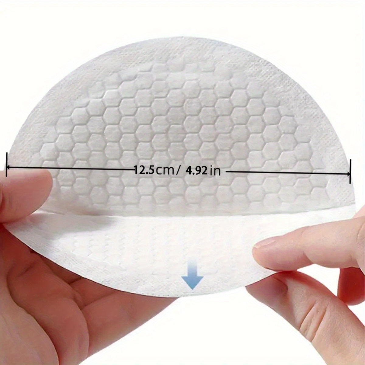 50 Pieces of Soft Nursing Pads, Comfortable Cotton Breast Pads for Disposable Use