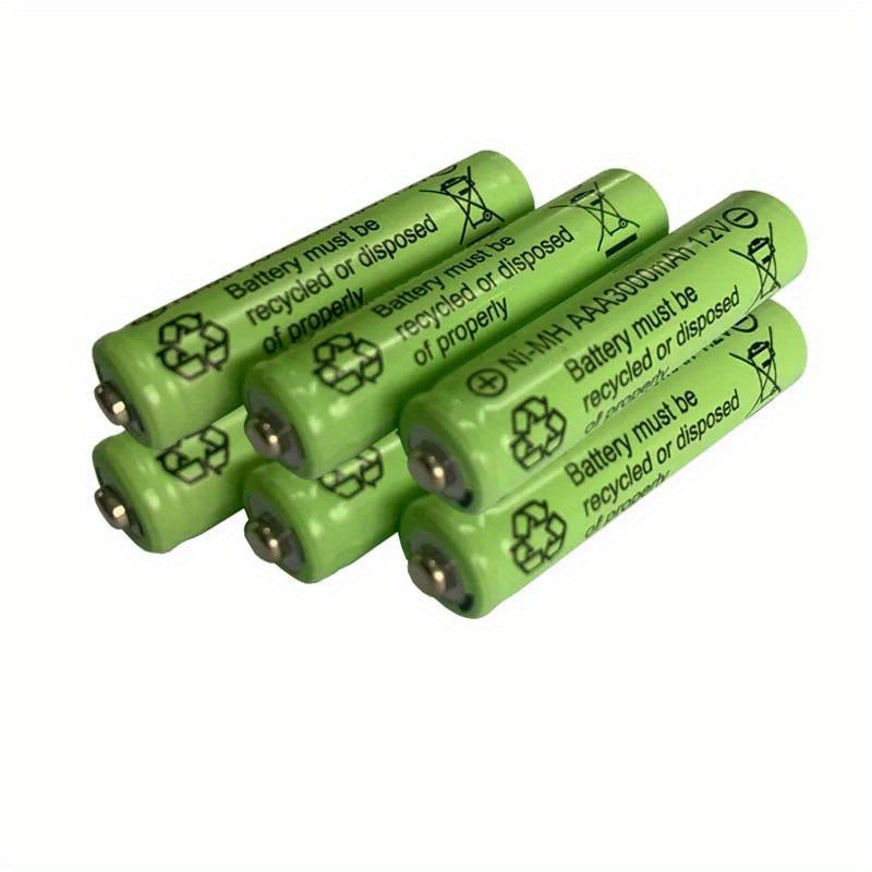 8/12/24/48pcs, AAA 3000mAh 1.2V Ni-MH rechargeable battery cell suitable for MP3, RC toys, LED flashlights, cameras, and other toys.