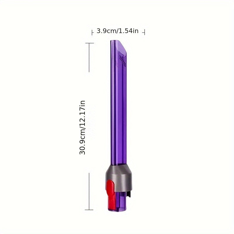 Dyson V7, V8, VI 0, VI 1, V15 simsiz changyutgichlari uchun almashtirish yoritish quvuri bo'shlig'i asbobi, changyutgich bo'shlig'ini nozzle ga ulab, oson tozalash uchun.