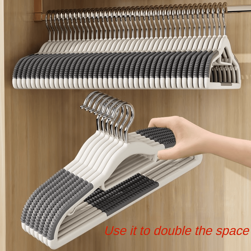 Versatile Clothes Hanger for Home, Non-marking and Anti-slip, Suitable for Dry and Wet Clothing