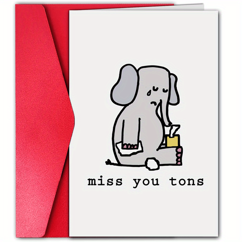 Celebrate with humor and cuteness with this adorable Elephant Birthday Card! Perfect for friends and family, this cute baby elephant card is the best gift for Eid Al-Adha Mubarak.