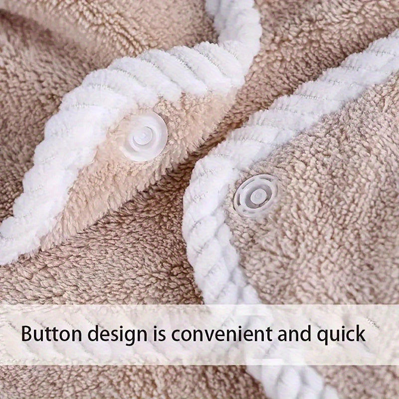 1pc Adult Bowknot Coral Velvet Bath Towel - Quick-drying, Highly Absorbent, No Hair Loss - Perfect for Bath Time