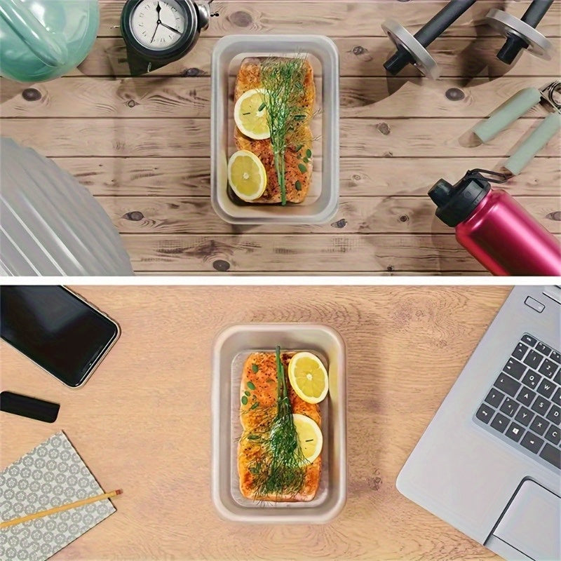 Multifunctional Leak-Proof Reusable Food Storage Container with Lid for Meat, Eggs, Fruit, and Vegetables. Portable and Stackable, Perfect for Kitchen Organization and Storage.