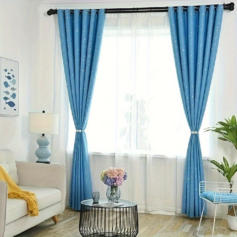 This set includes 4 magnetic curtain tiebacks adorned with artificial pearl balls for elegant home decor. These curtains holdbacks are perfect for adding a touch of style to your bedroom or living room.