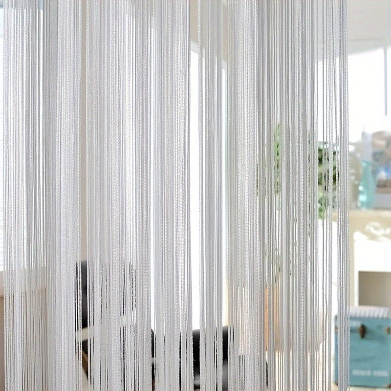 Magnetic mesh curtain with magic tape, ideal for keeping out mosquitoes, soft gauze door for summer use in bedrooms and homes. Can also be used as an encrypted sand window or door, household partition, or screen window with self-priming magnet.