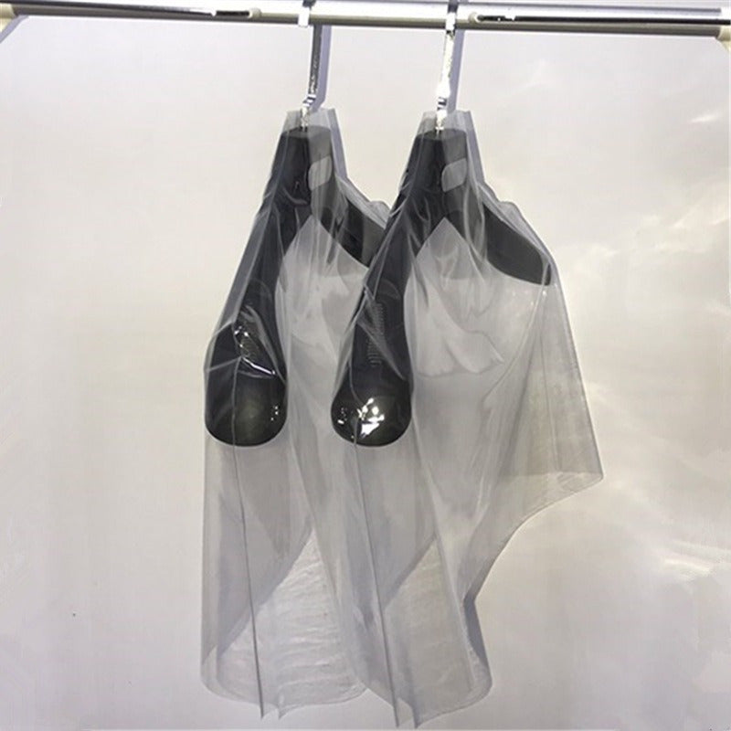 Transparent Clothing Store Clothing Dust Cover, available in sets of 5 or 10 pieces. Hang these adult-sized storage bags in your closet to protect your clothes from dust. Keep your garments clean and organized with these household clothing protection