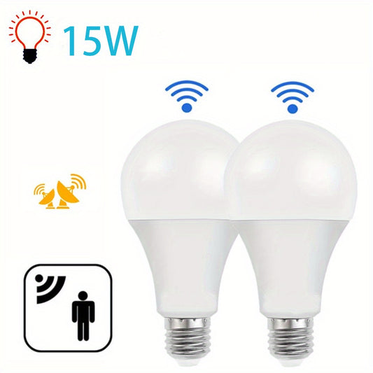 220V 15W Motion Sensor Light Bulb (1-24pcs)