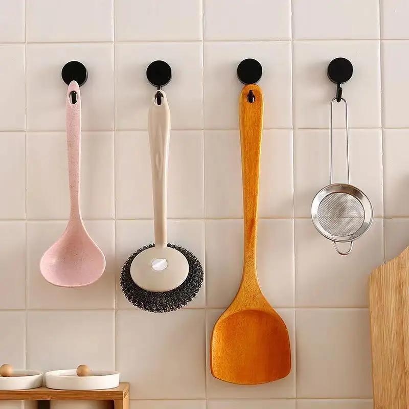 10 Self-Adhesive Strong Wall Hooks for Coats, Bags, Towels, and More