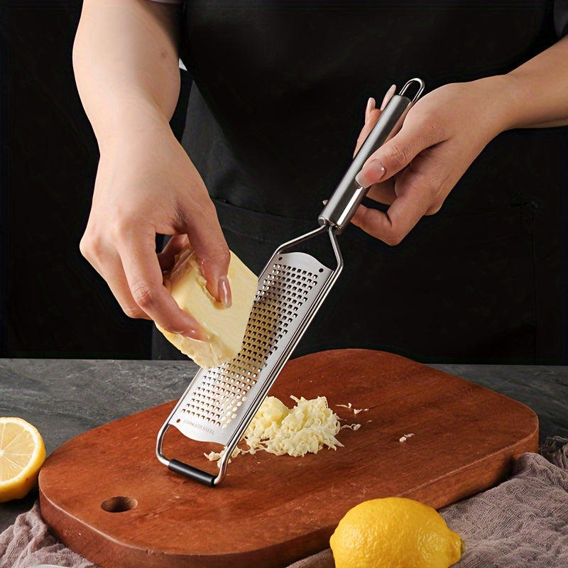 Lemon Zester, Cheese Grater, Stainless Steel Garlic Grater, Ginger Shredder, Creative Cheese Grater, Vegetable Grater - Kitchen Gadgets and Tools