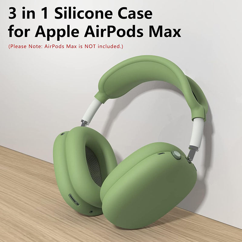 Silicone cover for AirPods Max headphones to protect against scratches and provide added comfort.