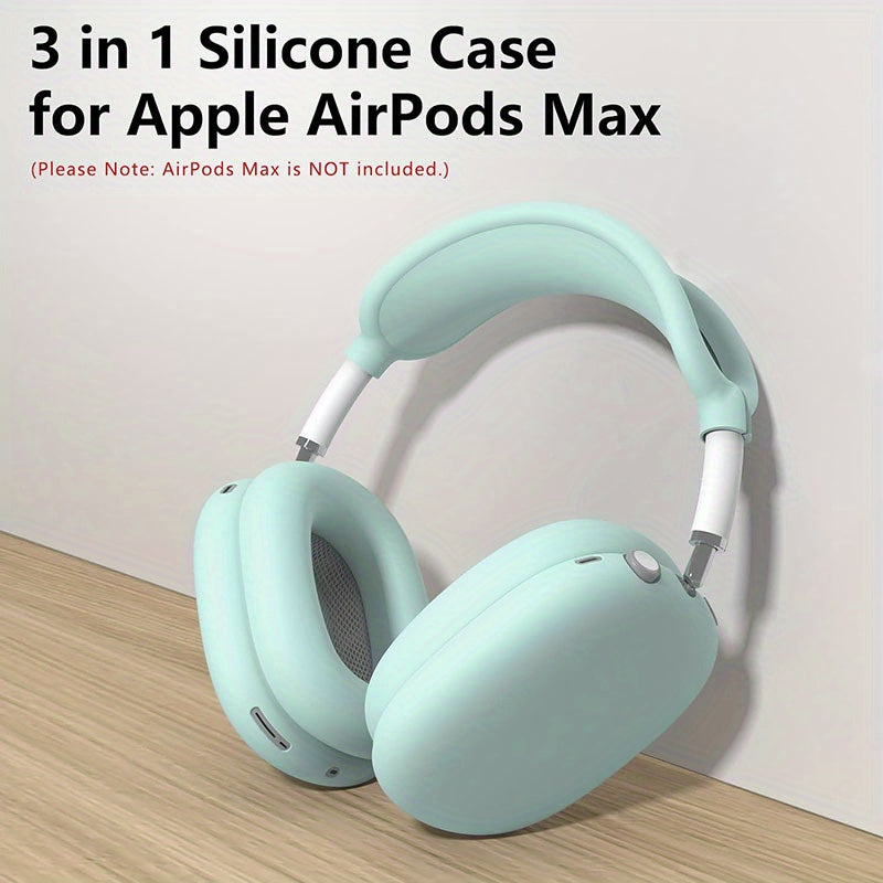 Silicone cover for AirPods Max headphones to protect against scratches and provide added comfort.