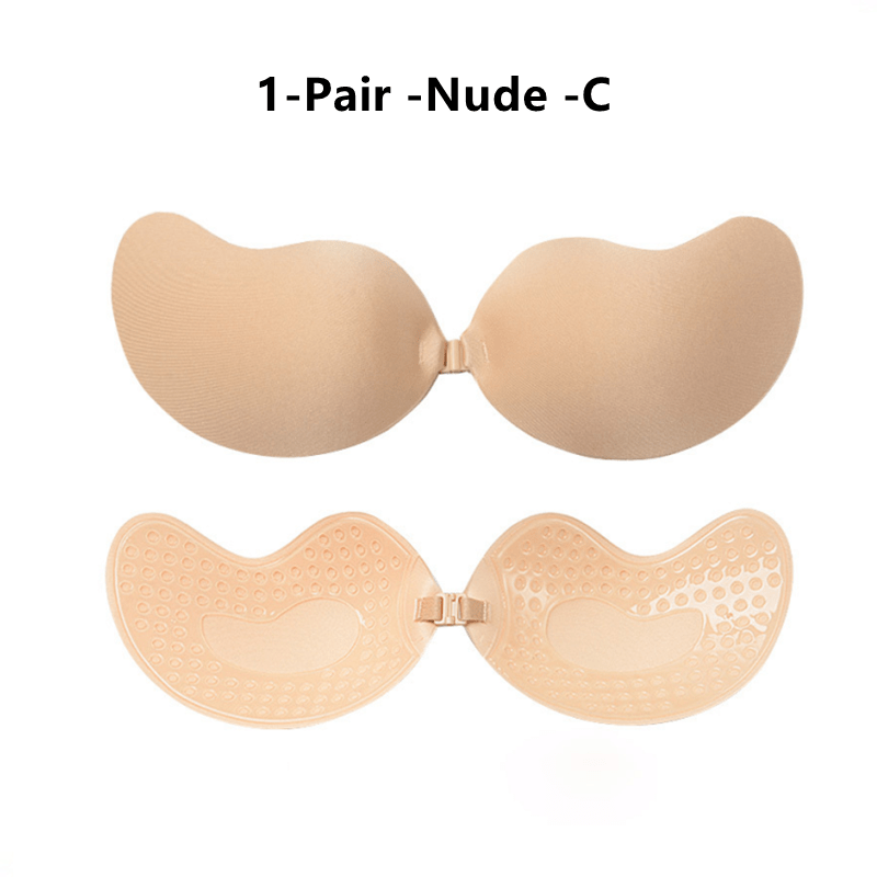 Silicone nipple covers for women, invisible and self-adhesive, ideal for lingerie.