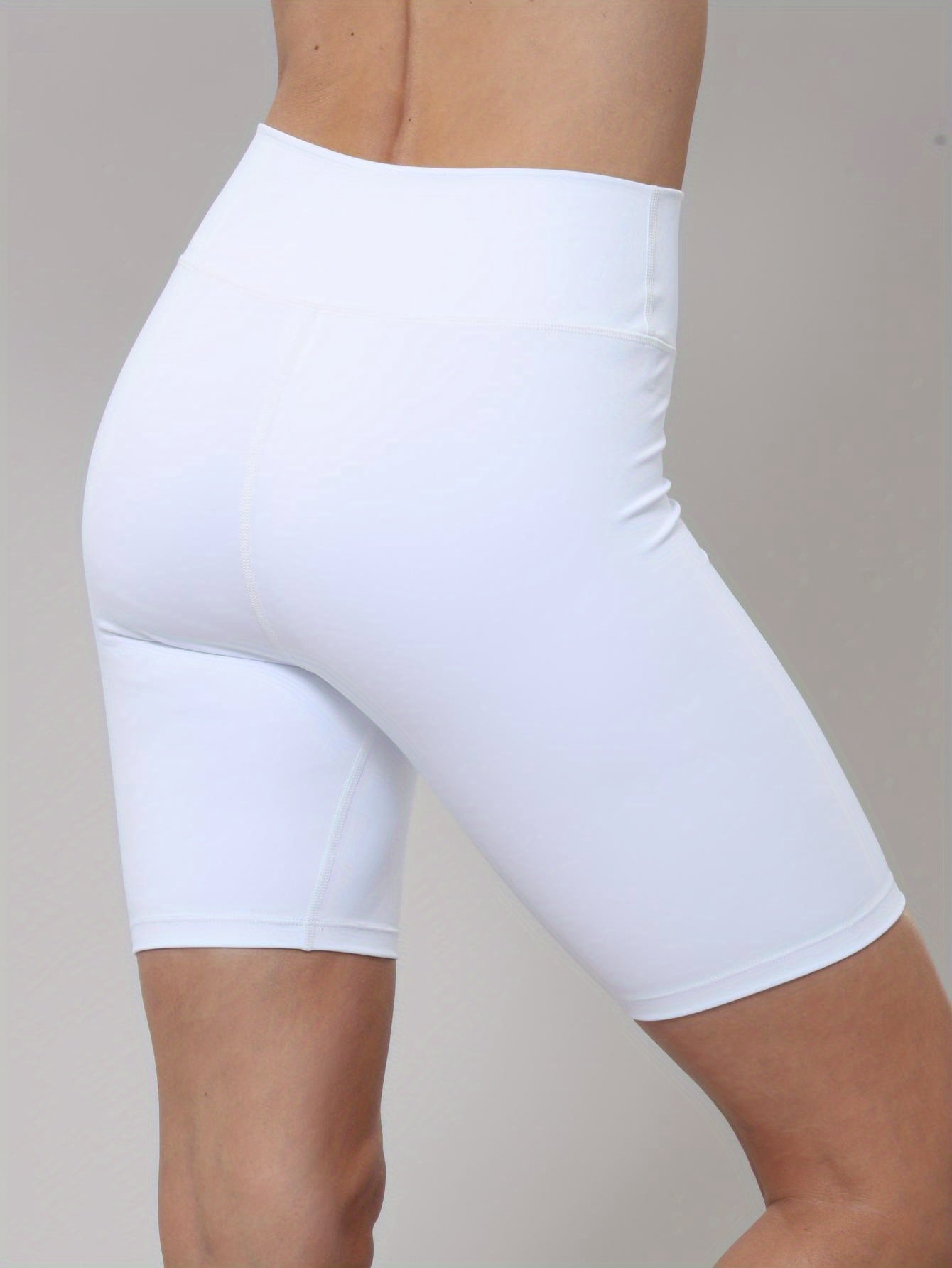 Elastic waistband shaping shorts and leggings for women.