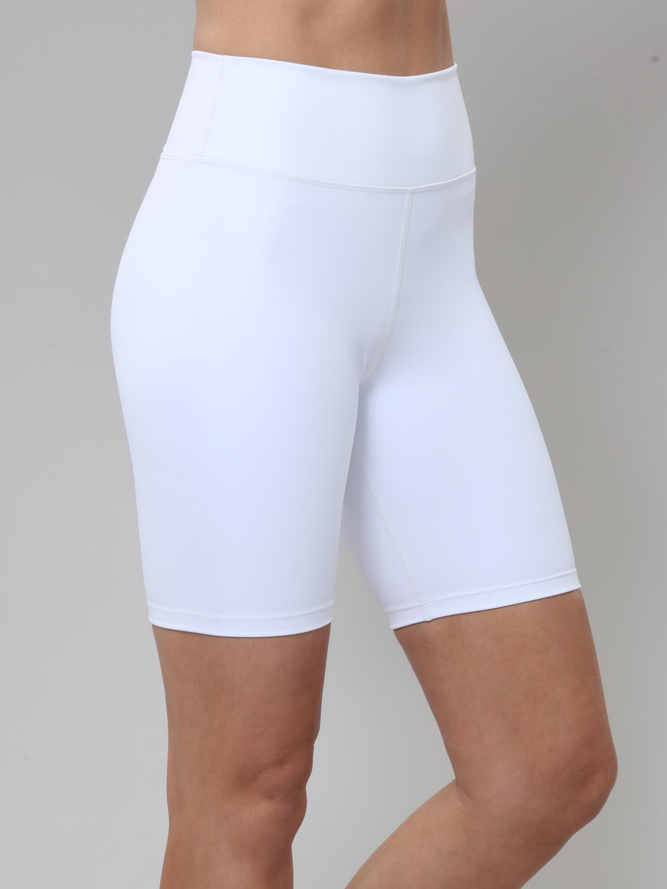 Elastic waistband shaping shorts and leggings for women.