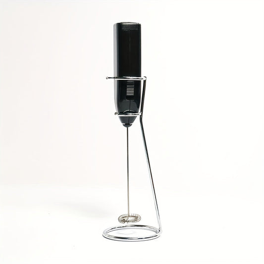 Durable Stainless Steel Milk Frother Stand - Convenient, Compact Holder for Coffee & Espresso Machines, Simple to Clean