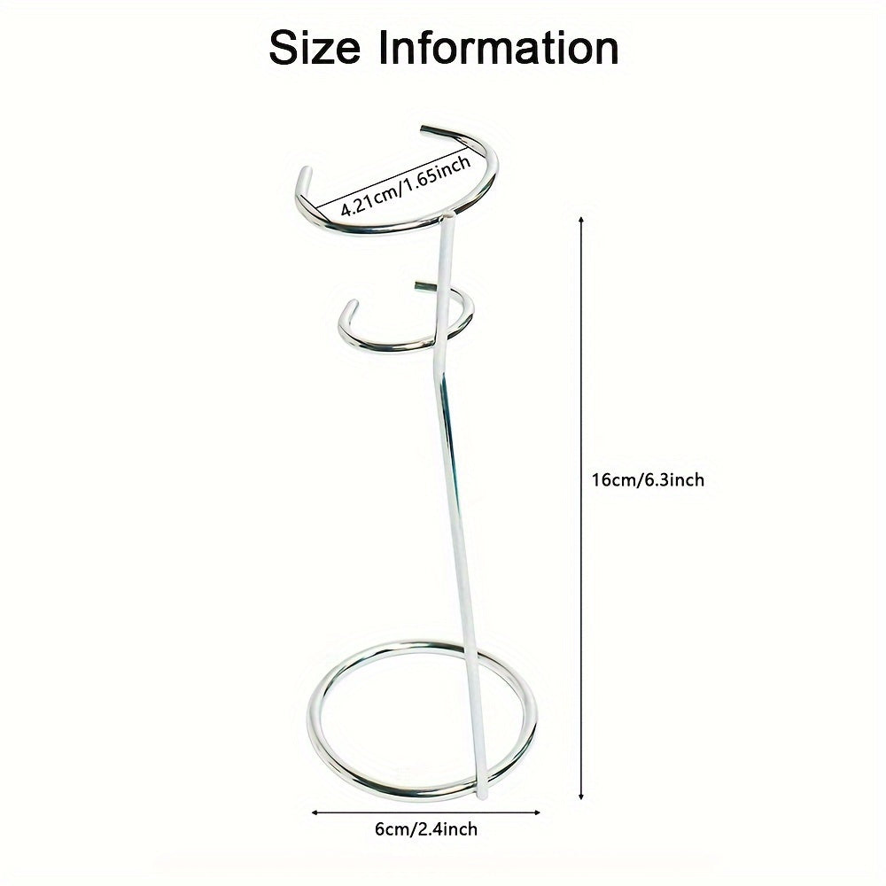 Прочная подставка из нержавеющей стали для вспенивателя молока — удобный, компактный держатель для кофемашин и эспрессо-машин, простой в очистке