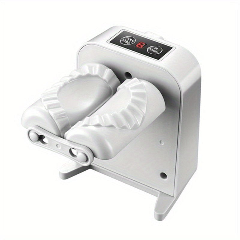 1 piece of the Upgraded Rechargeable Automatic Dumpling Making Machine is now available. This machine comes equipped with a lithium battery, USB charging capabilities, and ensured food contact safety. It has the ability to produce up to 1500 dumplings