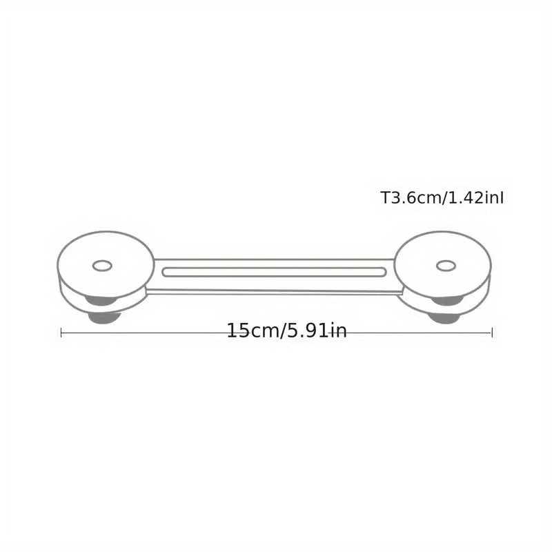 Set of 5 Safety Strap Locks with Versatile Straps for Securing Drawers and Cabinets - Prevents Pinching, Ideal for Toilet, Fridge, and More