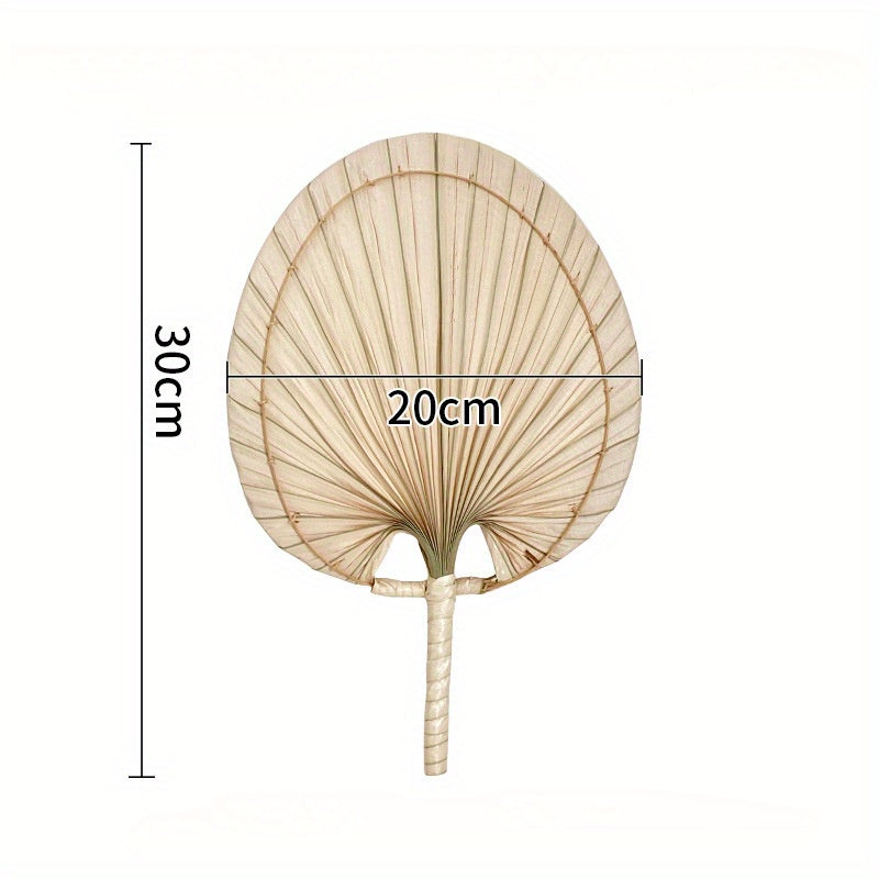 Веер из пальмовых листьев - вдохновленный островами ручной работы настенное украшение для лета, пляжа и дома - прочный и высокого качества