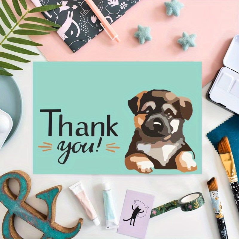 Stylish Thank You Notes Complete with Envelopes - Ideal for Weddings, Birthdays, Professional Use, and Beyond