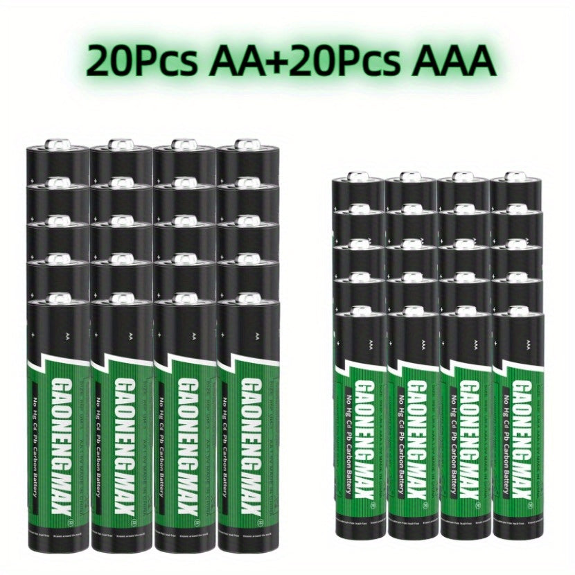 AA and AAA Alkaline Batteries: Ideal for Flashlights, Toys, Remote Controls, and Long-Lasting Power.