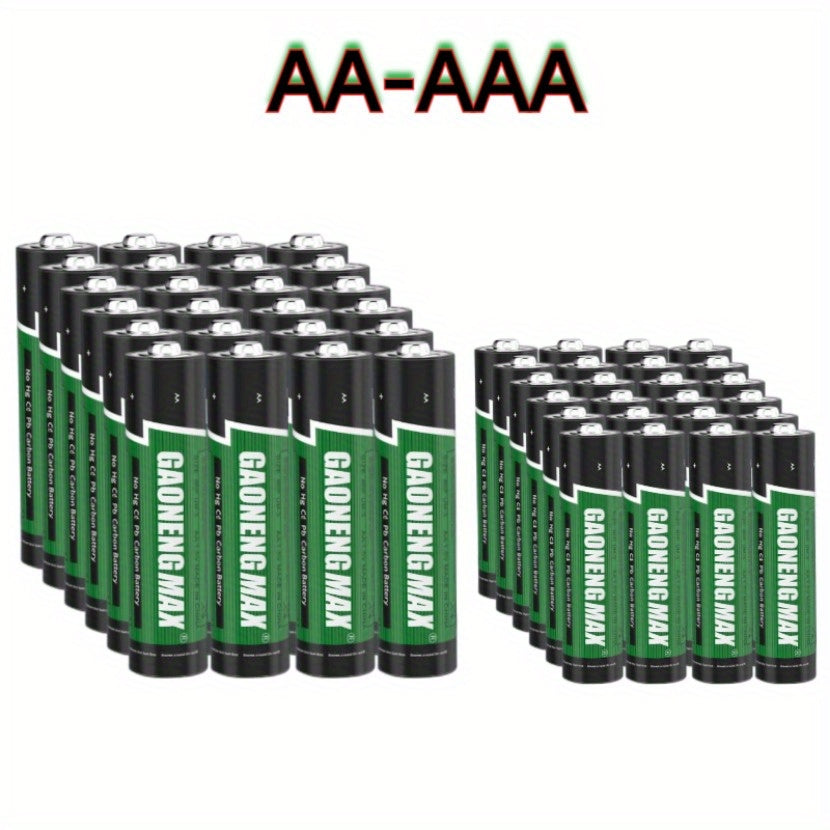 AA and AAA Alkaline Batteries: Ideal for Flashlights, Toys, Remote Controls, and Long-Lasting Power.