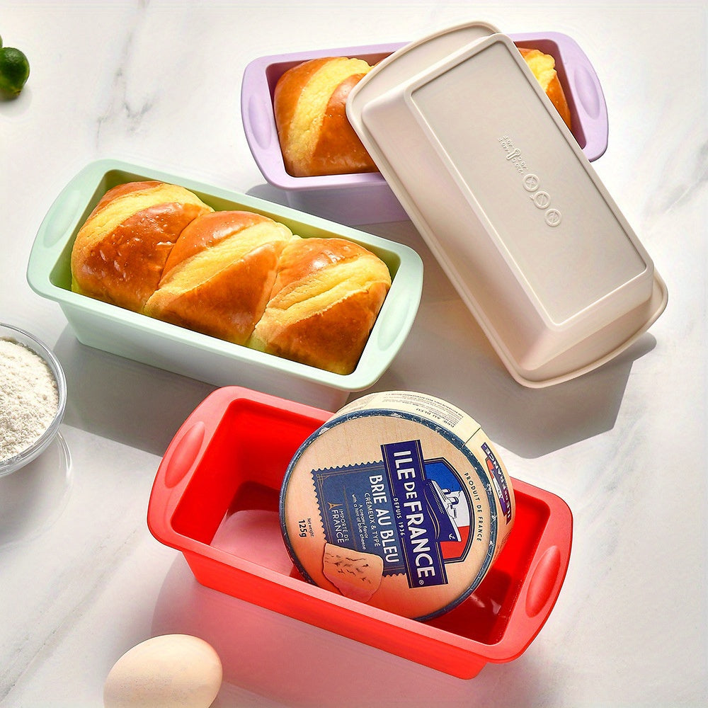 Silicone Loaf Pan - Perfect for Baking Bread and Making Toast, Non-Stick Bakeware for Oven, Kitchen Accessories and Baking Tools