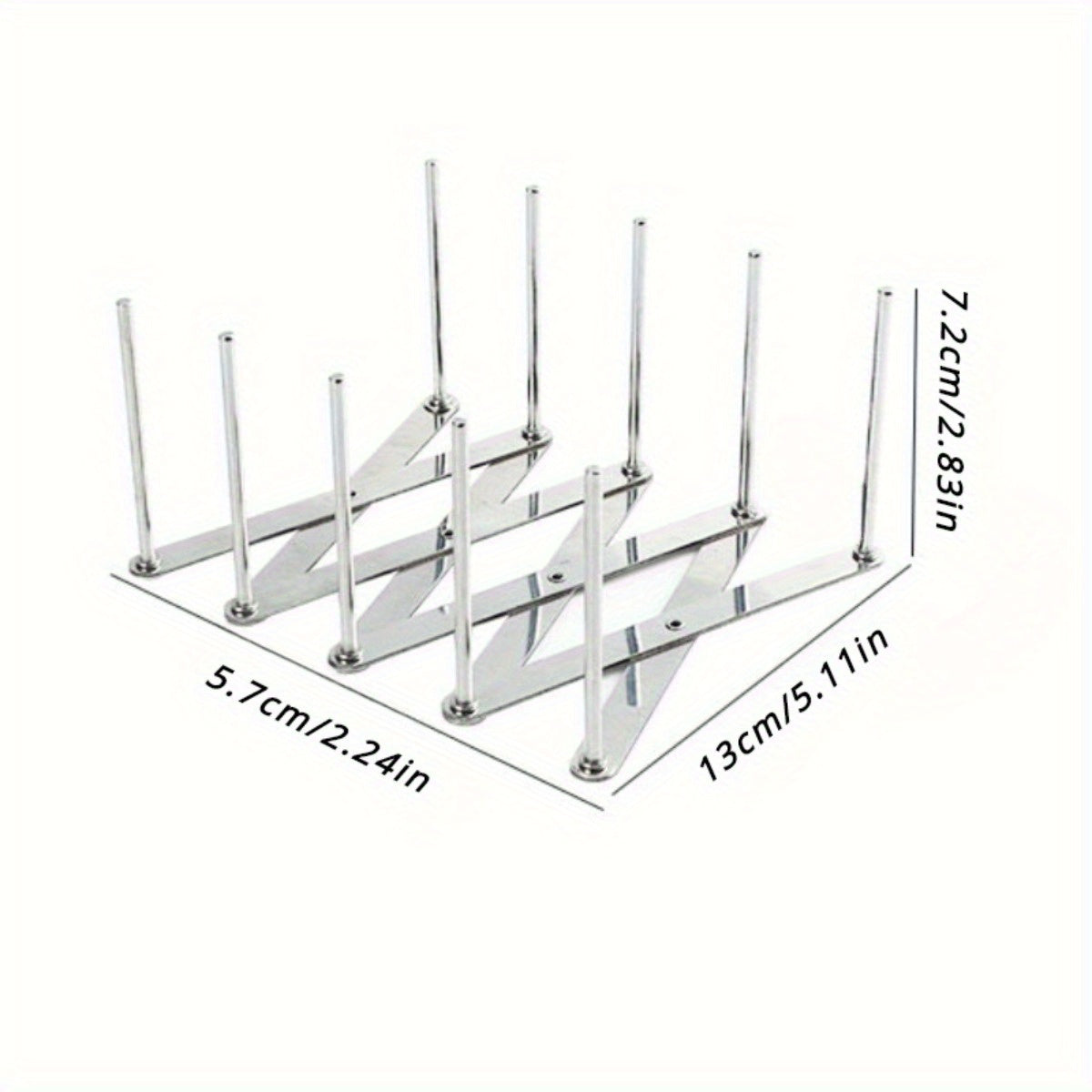 Stainless Steel Dish Rack - Retractable Multipurpose Storage Organizer for Kitchen Counter, Cabinet, and Shelf - Vertical Drying Rack for Plates, Pot Lids, and Cutting Boards - Kitchen Organization Solution