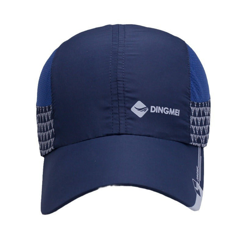 Breathable unisex UV protection baseball cap for outdoor activities.