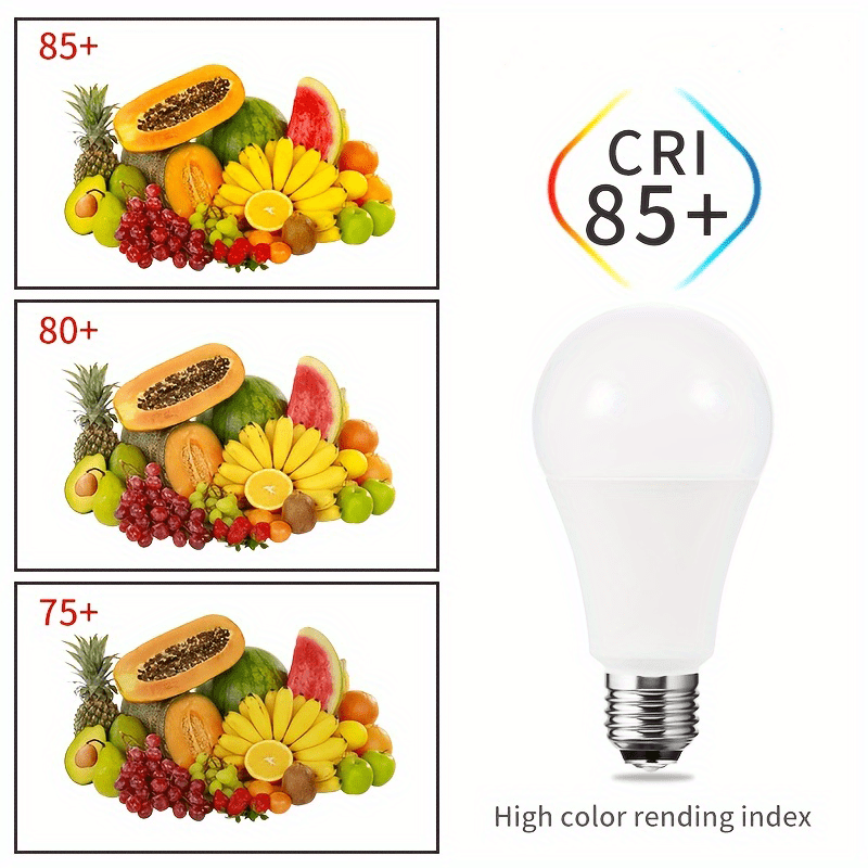 12pcs PIAGUO LED Light Bulbs, 14W E27 Base, Cool White & Warm White, 1250 Lumens, CRI 80+, Long-Lasting AC Bulbs for Home, Office, Kitchen, and More