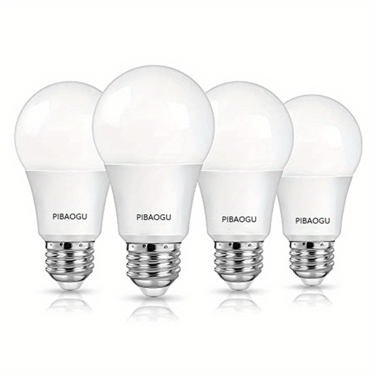 Four 20W LED bulbs, equivalent to 160W with E27 base and 2000LM brightness. Available in cold white (6500K) and warm white (3000K), energy-saving and non-dimmable.